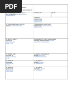 Master Bill of Lading Template | PDF | Cargo | Bill Of Lading