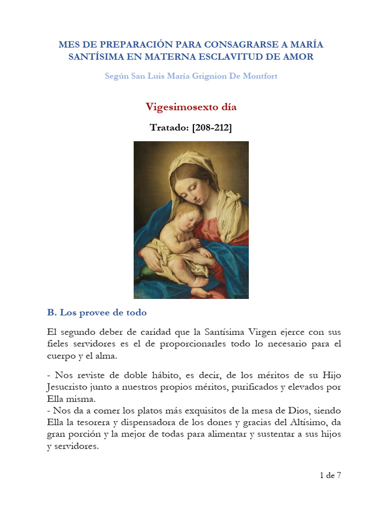 26 Dia 26 Maria Guia Protege e Intercede | PDF | eucaristía | María ...