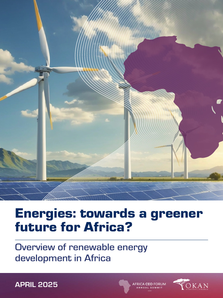 Renewable Energy in Africa Report | PDF | Renewable Energy | West Africa