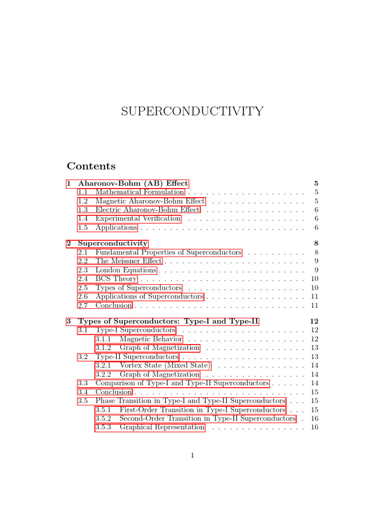 Understanding Superconductivity Concepts | PDF | Superconductivity ...