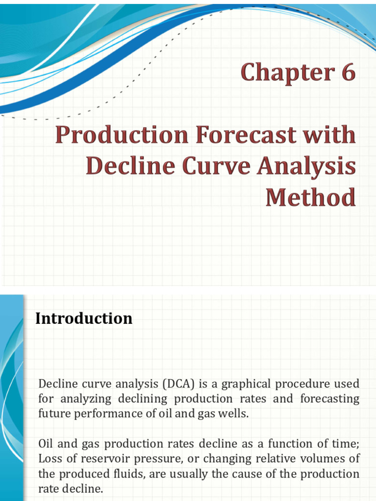 DCA Methods for Oil and Gas Forecasting | PDF | Oil Well | Gases
