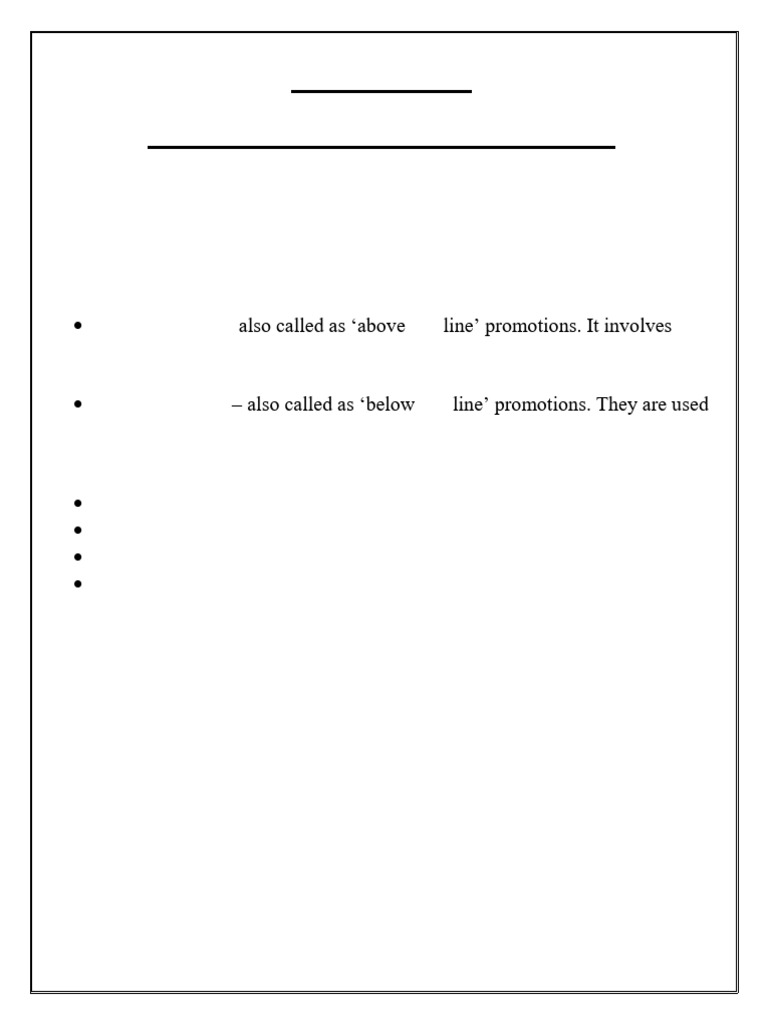 Understanding Promotion in Marketing Mix | PDF | Advertising | Marketing