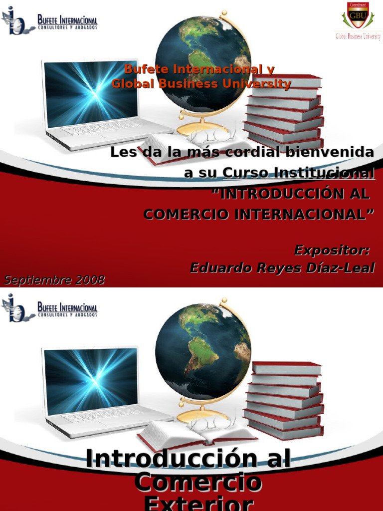Curso de Introducción al Comercio Exterior | PDF | Logística | aduana
