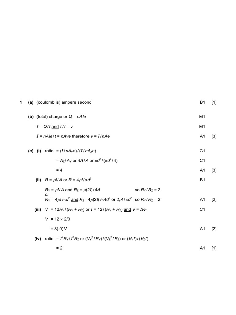 Electrical Concepts and Calculations Guide | PDF | Volt | Electrical ...