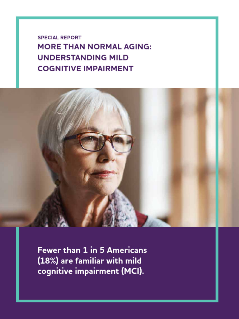 Understanding Mild Cognitive Impairment | PDF | Alzheimer's Disease ...