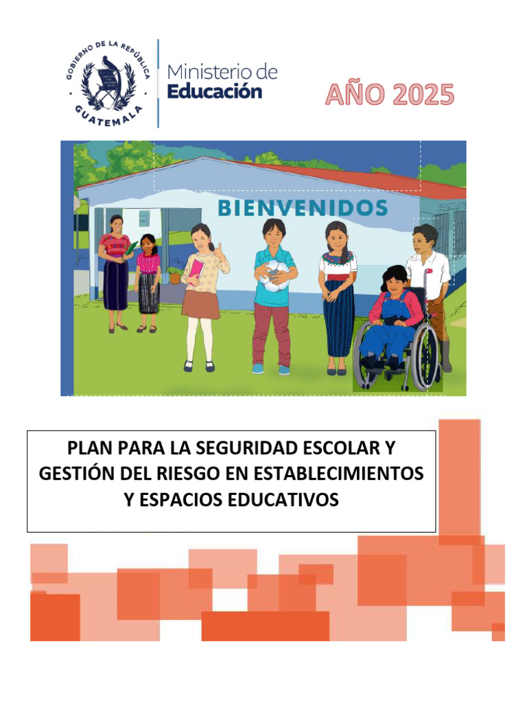 Plan de Seguridad Escolar y Gestión de Riesgos | PDF | Laboratorios ...