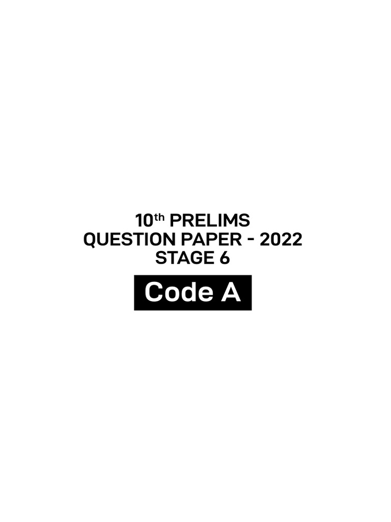 10 Stage 6 | PDF