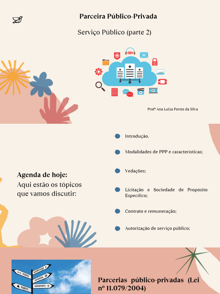 Resumo sobre Parcerias Público-Privadas | PDF | Parceria público ...