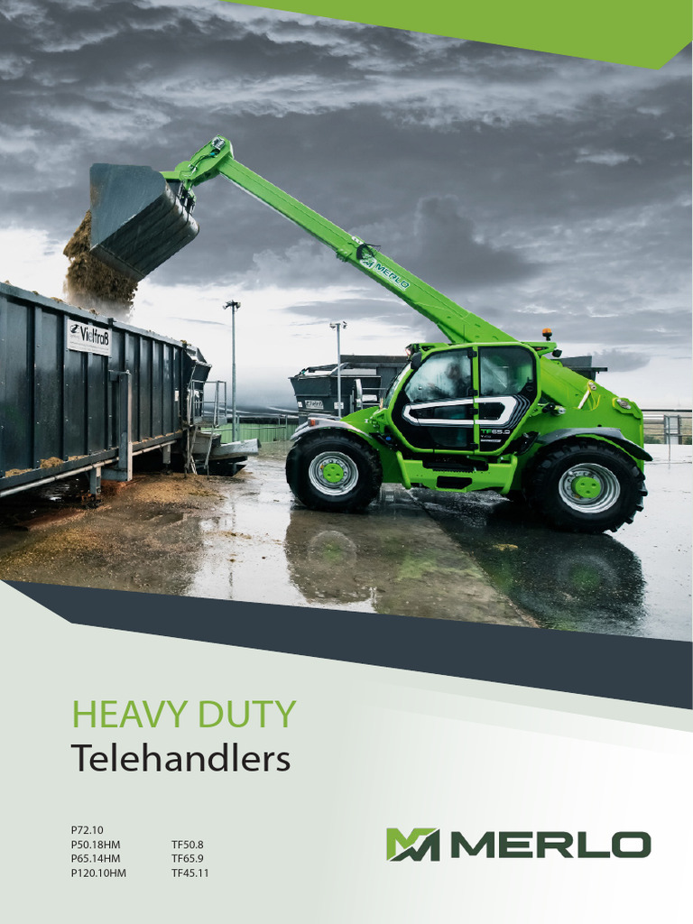 Heavy Duty Telehandlers Overview | PDF | Truck | Mechanical Engineering