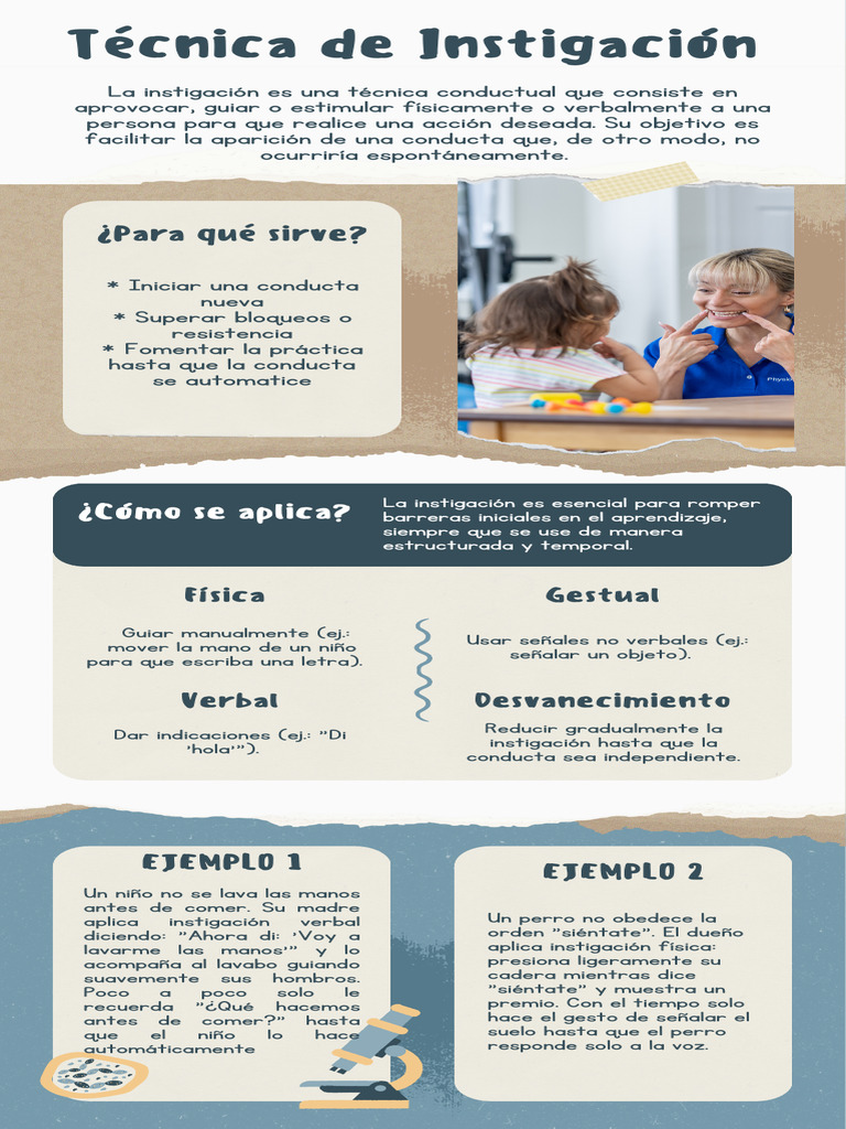 Técnicas de Instigación en Aprendizaje | PDF