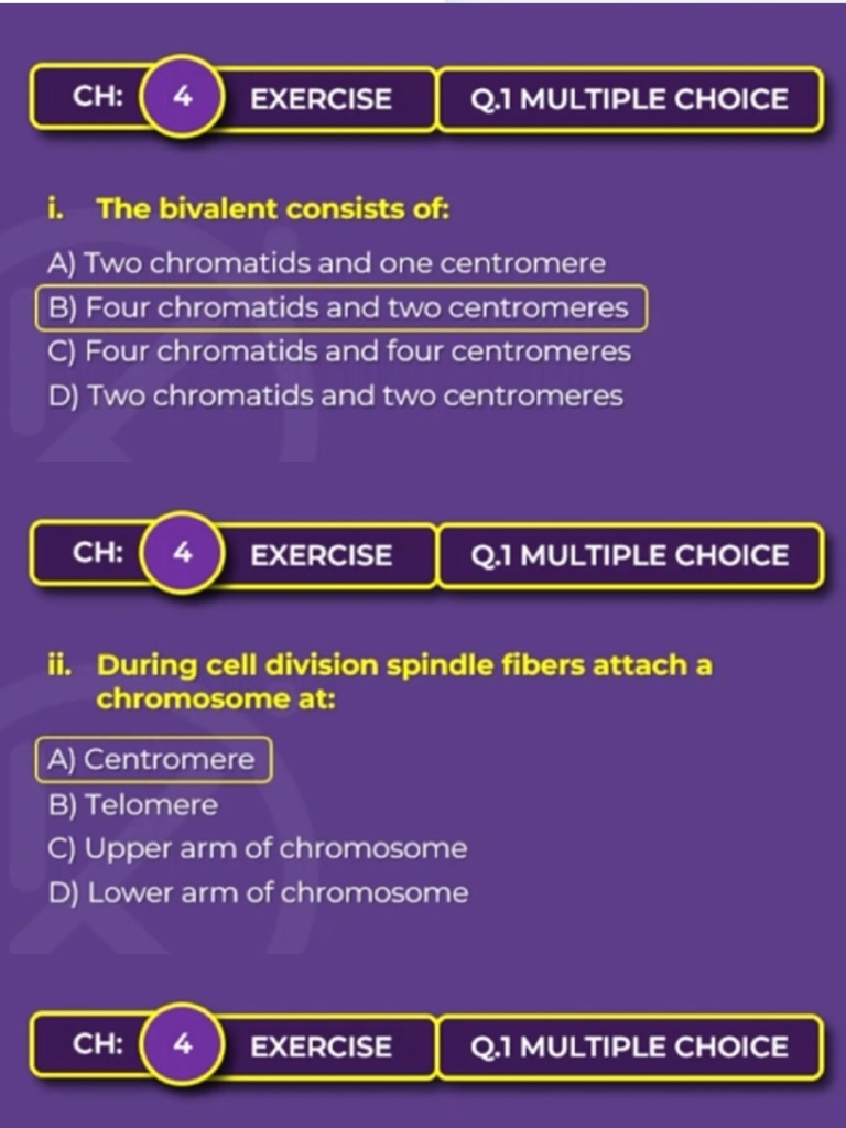 Exercise ## 411 Cell Cycles of | PDF