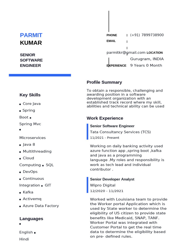 Parmit Resume 1740114153 | PDF | Computing | Information Technology