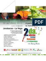 Afiche Homenaje A La Naturaleza Los Dajaos Jarabacoa