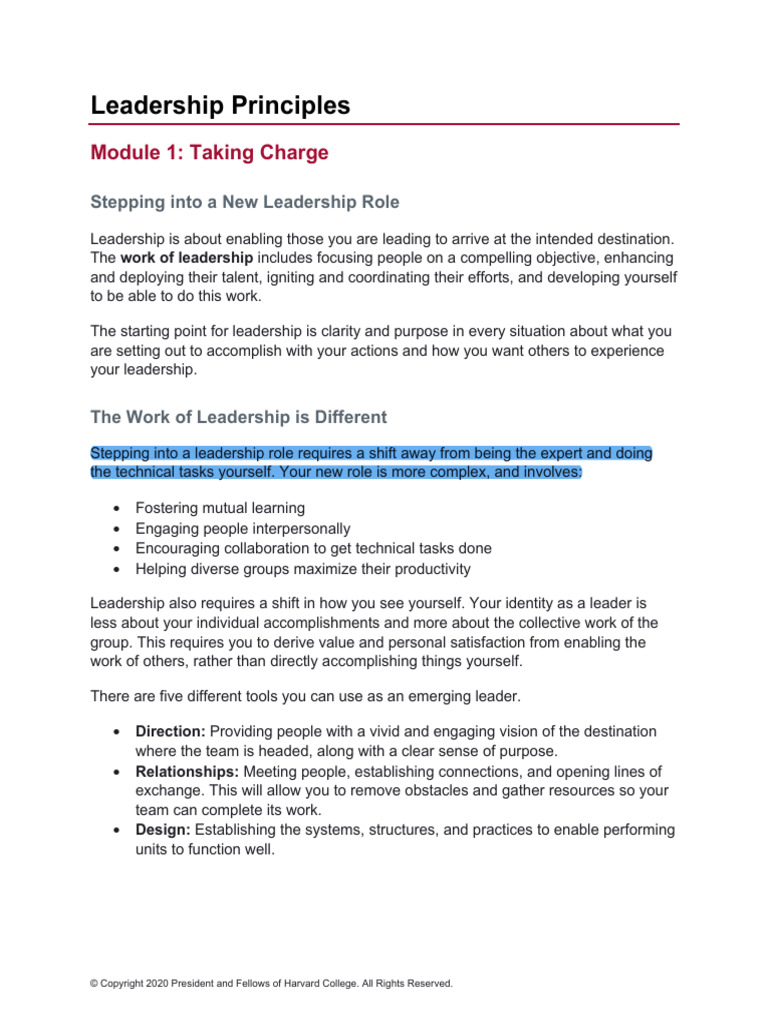 Leadership Essentials for New Leaders | PDF | Leadership | Motivational
