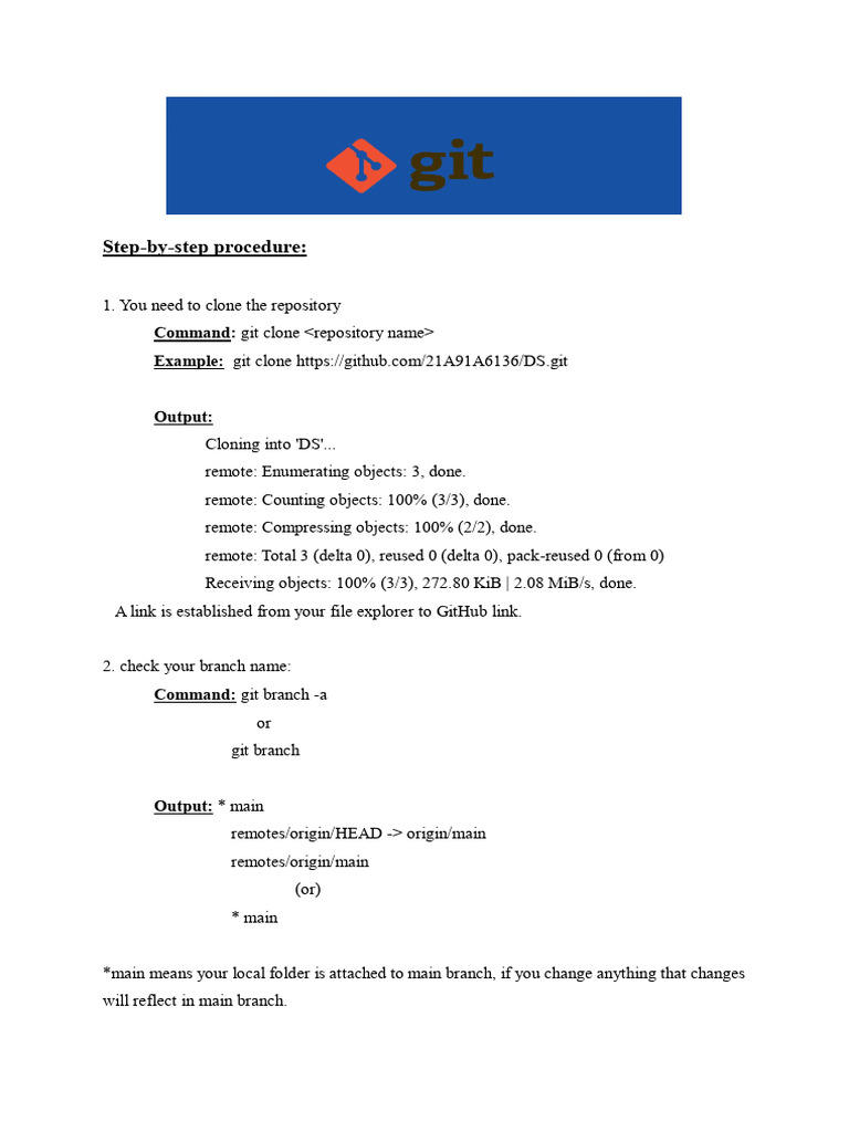 Step-By-Step Procedure:: Command: Example | PDF | Computer Architecture ...