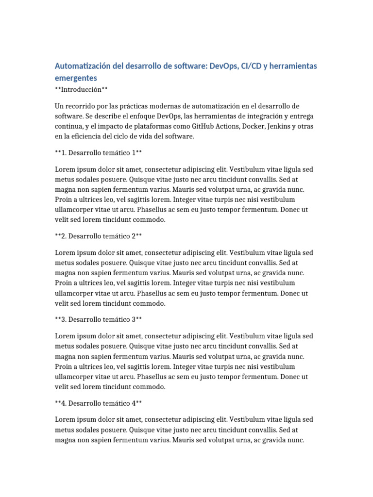 Ensayo Programacion 5 | PDF | Ingeniería | Desarrollo de software