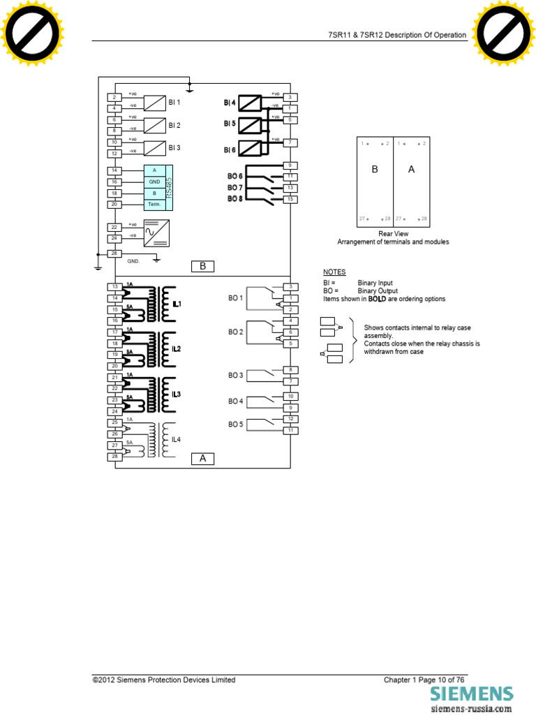 7SR11 Relay Operation Overview | PDF | Computer Engineering ...