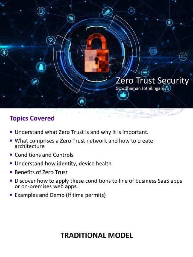 Zero Trust Security | PDF