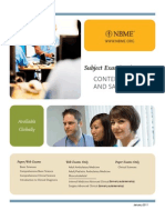 NBME Subject Exam Content Outlines and Sample Items