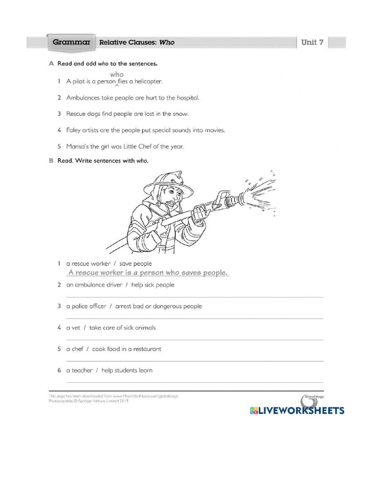 Who Clauses | PDF