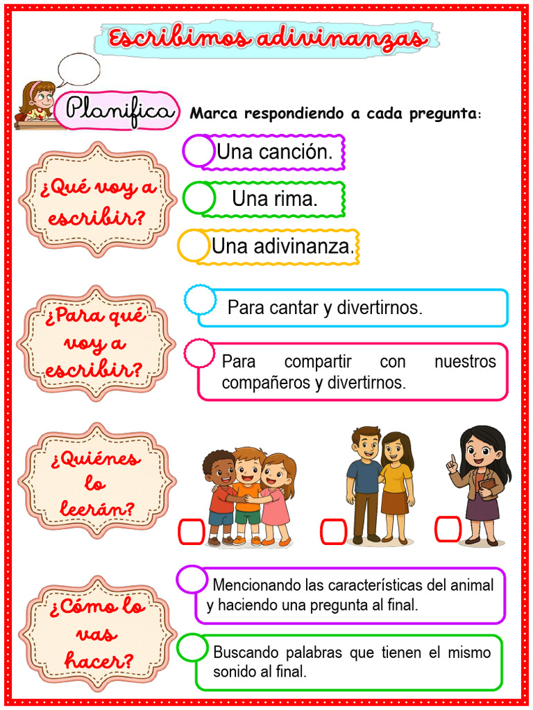 Adivinanzas de animales para niños | PDF