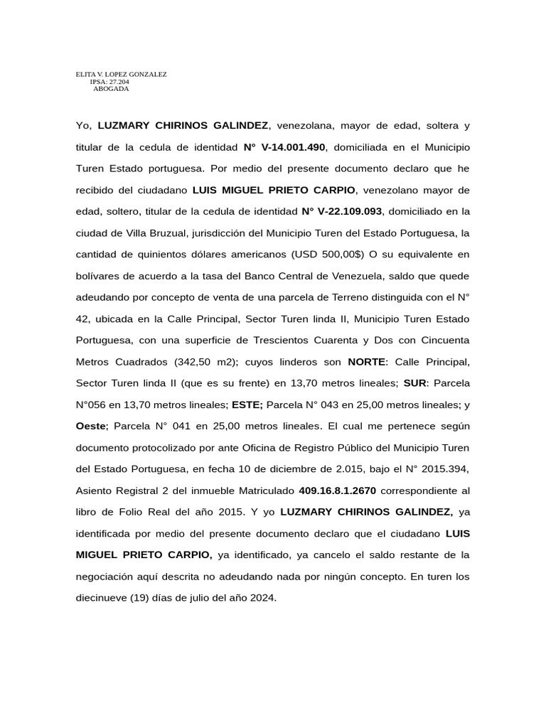 Recibo de Pago | PDF