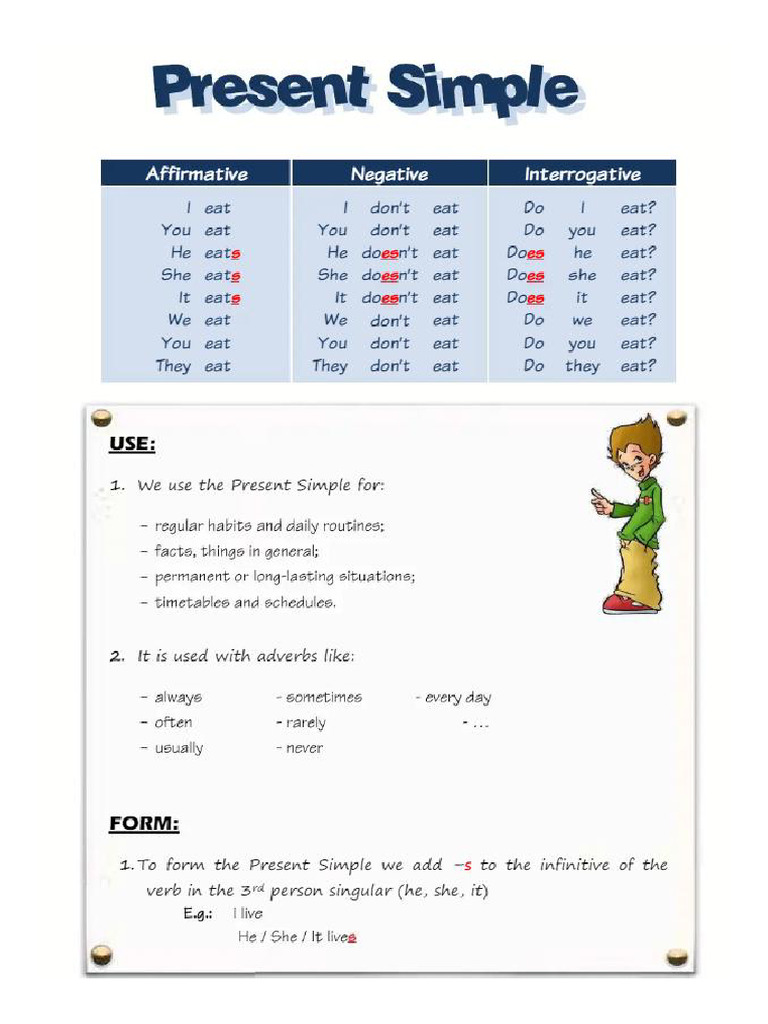 Present Simple | PDF