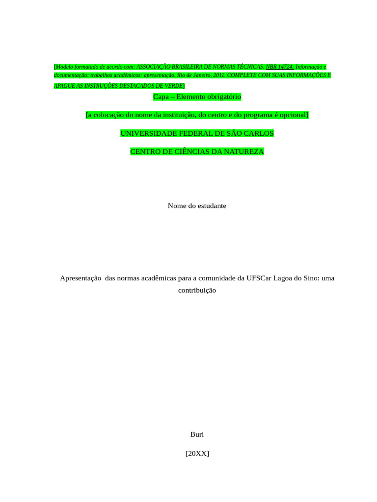 Normas ABNT para Trabalhos Acadêmicos | PDF | Citação | Abstract (resumo)