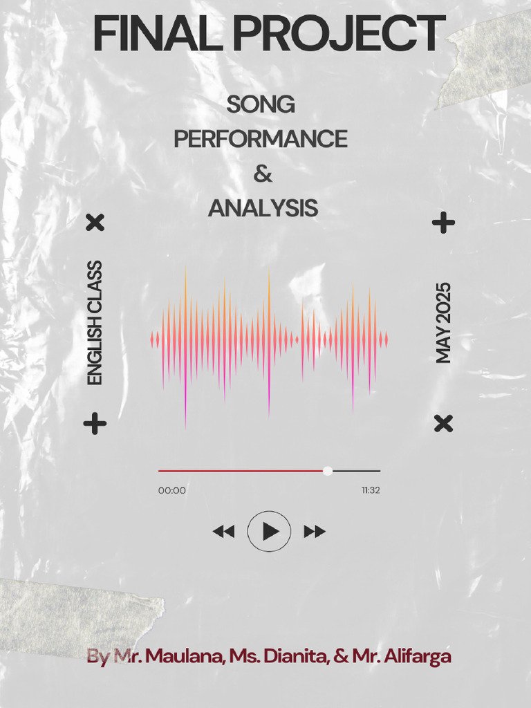 Song Analysis - Final Project - Guideline | PDF | Human Communication ...