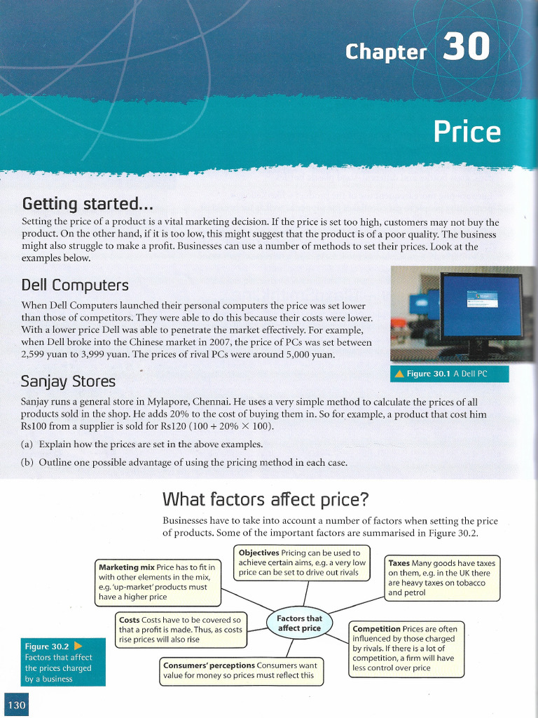 The Marketing Mix - Price | PDF