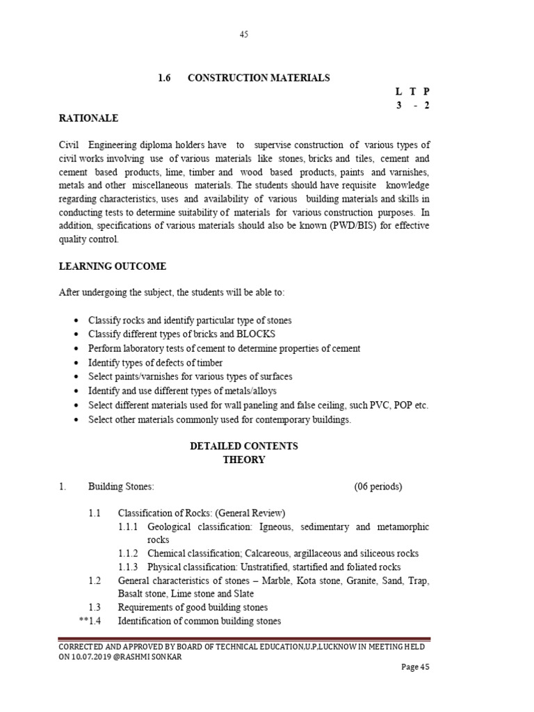 Construction Materials for Civil Engineering | PDF | Rock (Geology) | Brick