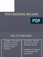 Pentaksiran Bacaan