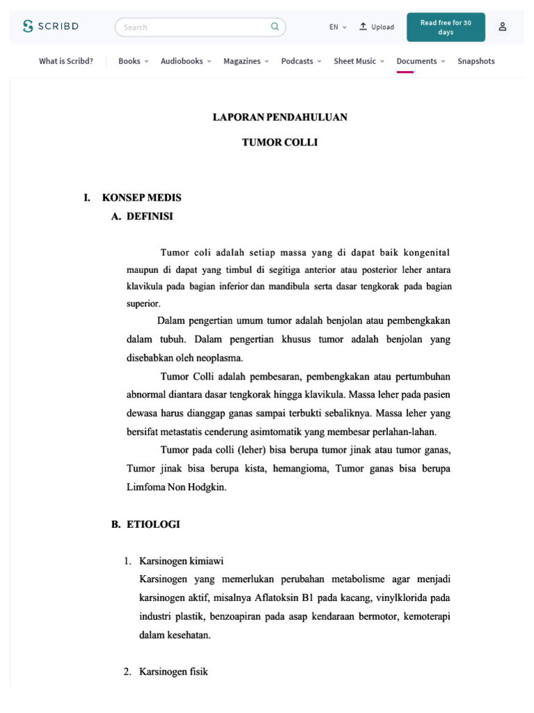 PDF LP Tumor Colli - Compress | PDF