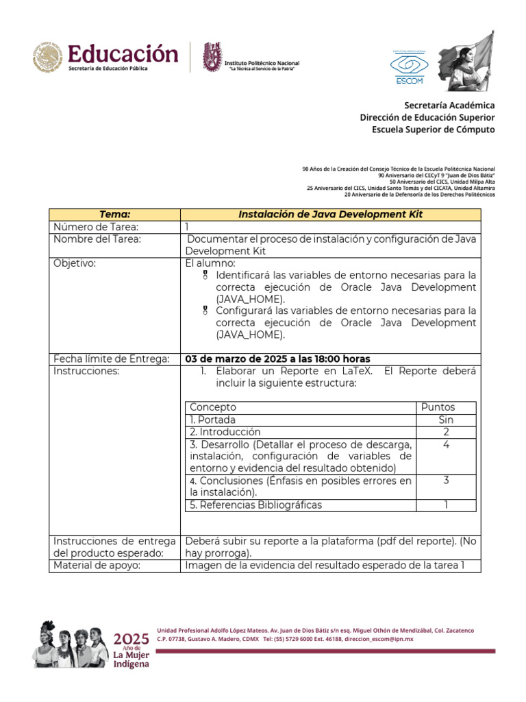 Tarea 1 DescargaInstalacionYConfiguracionJDK 25 2 | PDF | Java ...