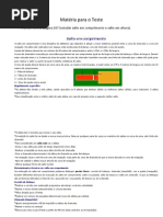 Matéria para o Teste atletismo