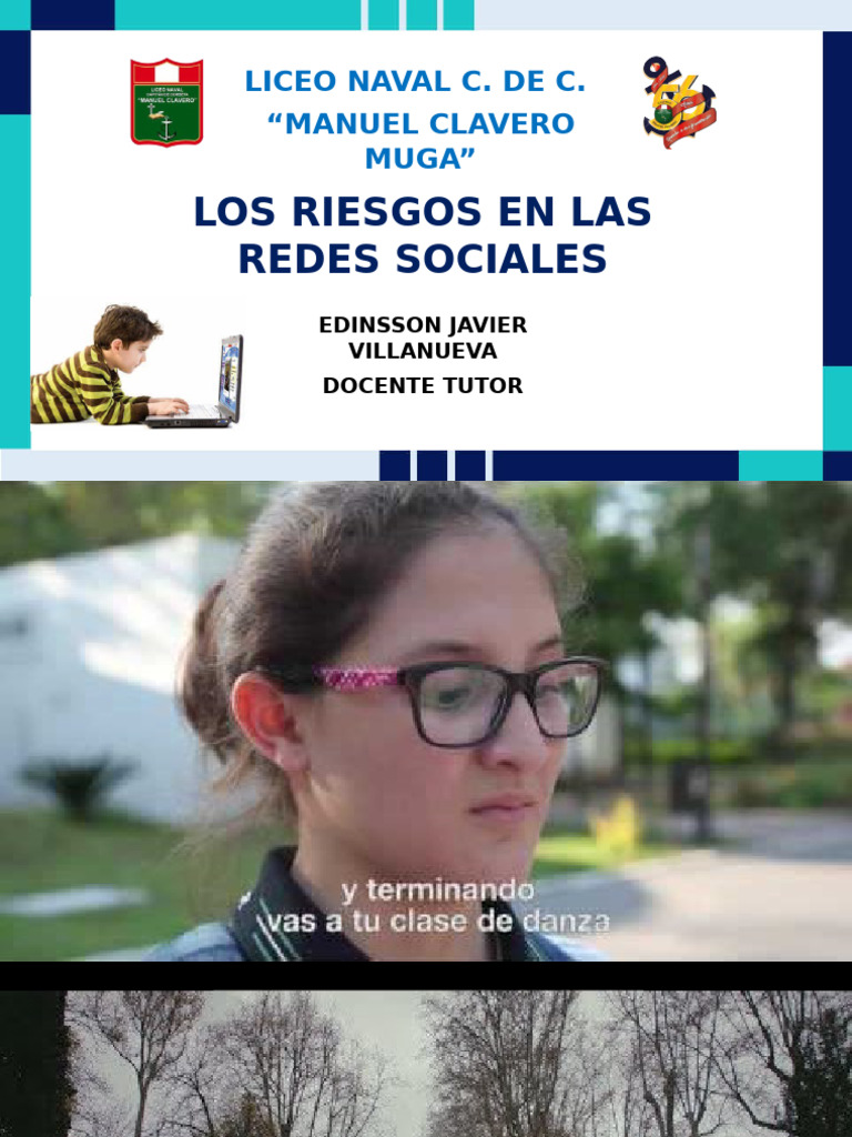 Tutoria - Los Riesgos en Las Redes Sociales | PDF
