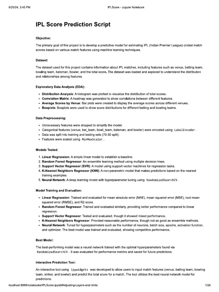 IPLScore | PDF