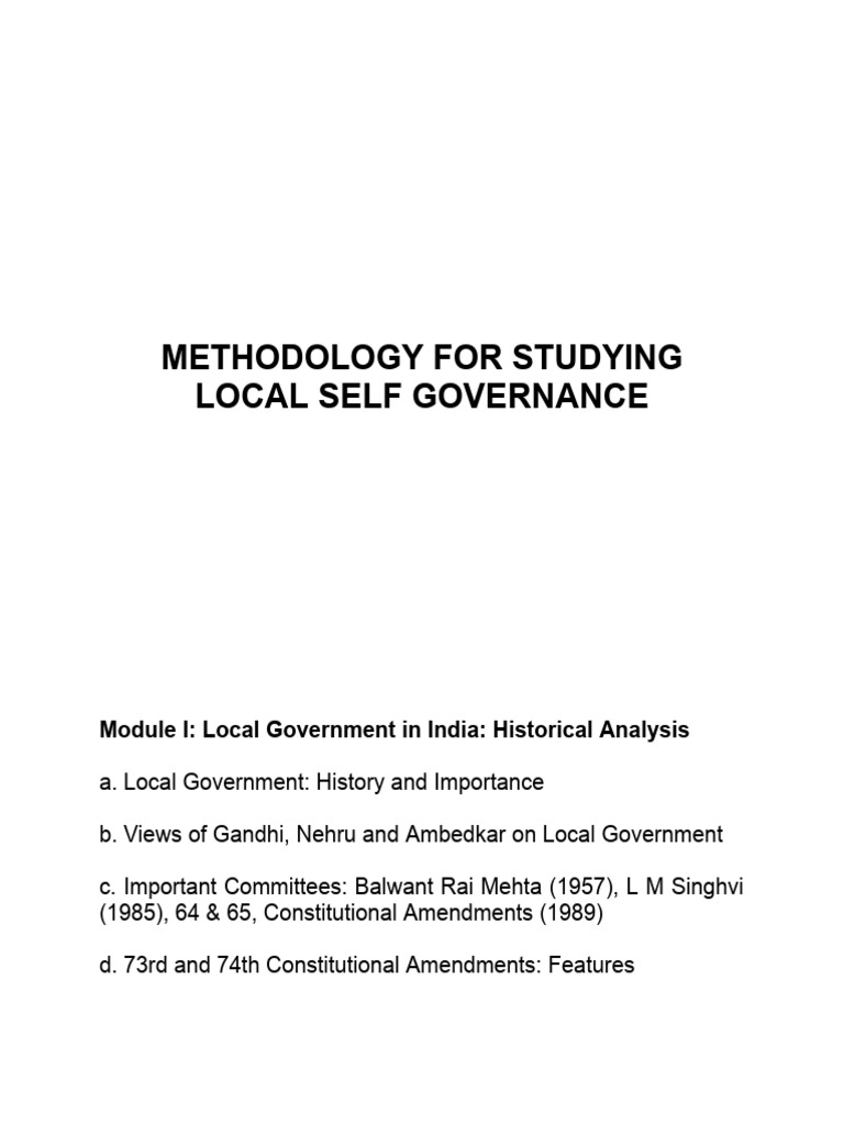 Methodology For Studying | PDF