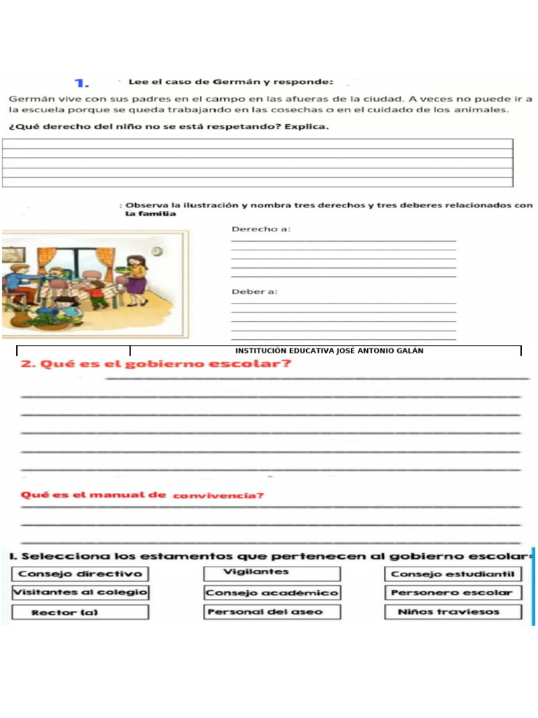 Evaluacion de Sociales Grado 4 2025 | PDF