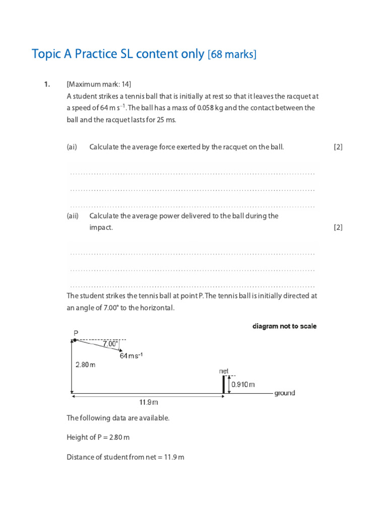 Physics Practice Exam: Forces & Motion | PDF | Force | Lift (Force)