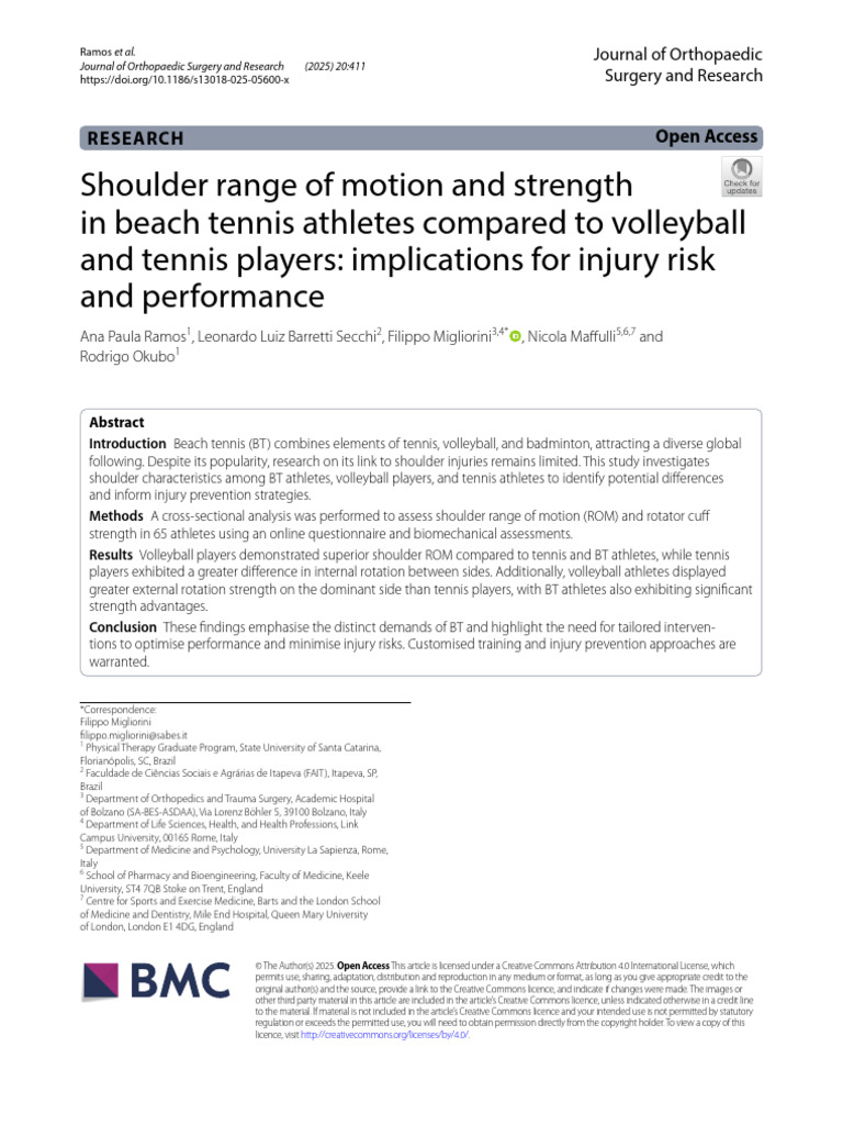 Shoulder Range of Motion and Strength | PDF | Shoulder | Creative ...