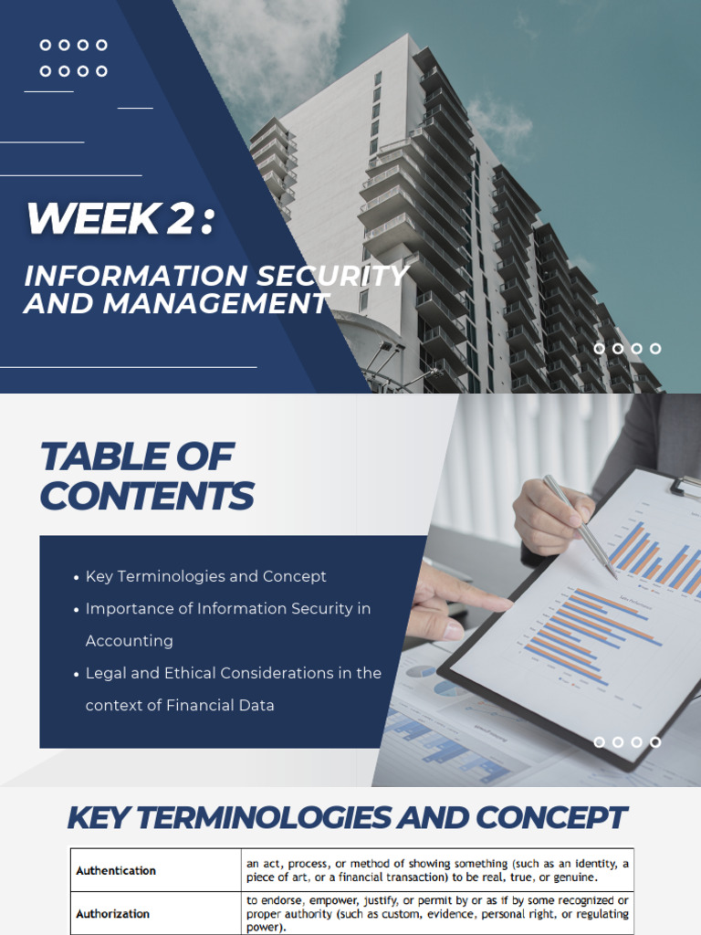 Information Security in Accountancy Presentation | PDF | Security ...