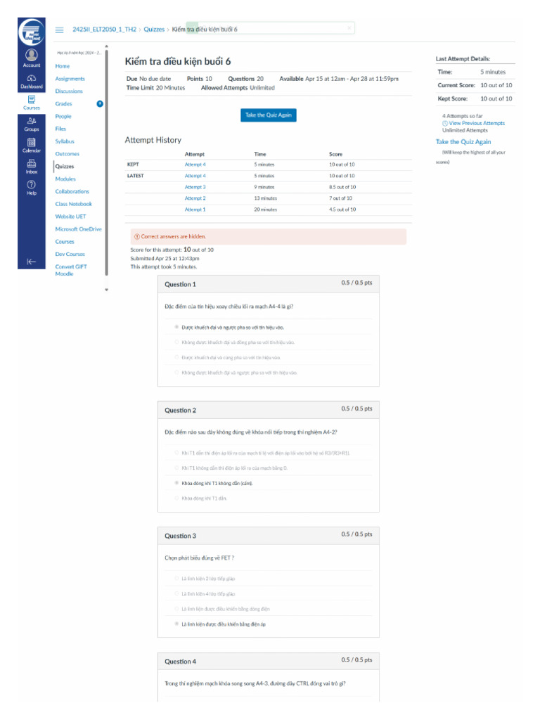 Screencapture Portal Uet Vnu Edu VN Courses 2227 Quizzes 10740 2025 04 ...