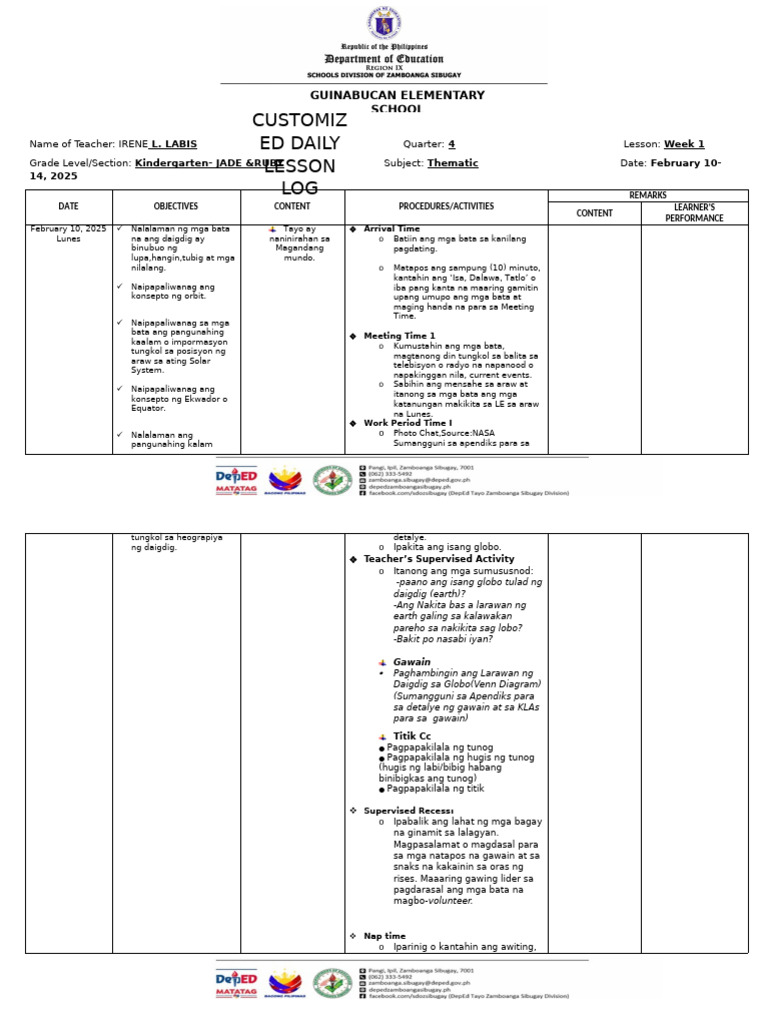 CDDL Week 1 Q4 | PDF