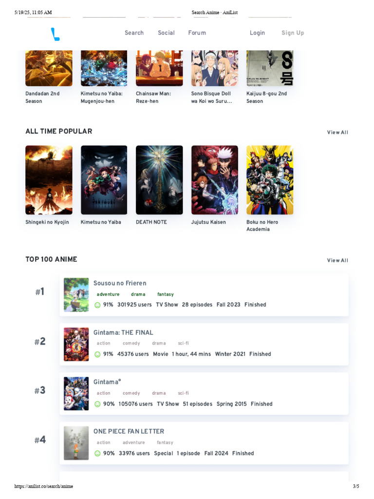 Top Anime Series and Movies 2023 | PDF