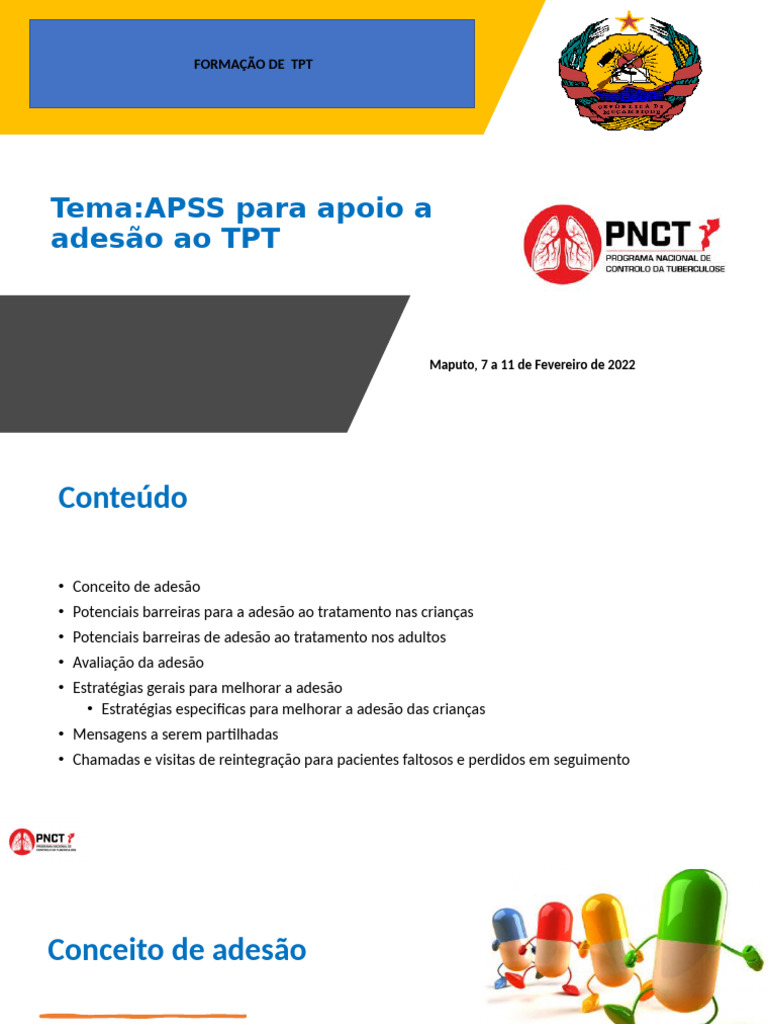 Adesão ao TPT: Estratégias e Barreiras | PDF | Medicina Clínica ...