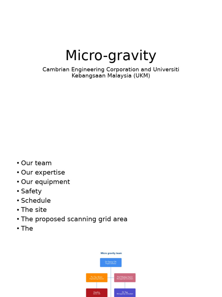 Microgravity Method for Subsurface Detection | PDF | Geophysics