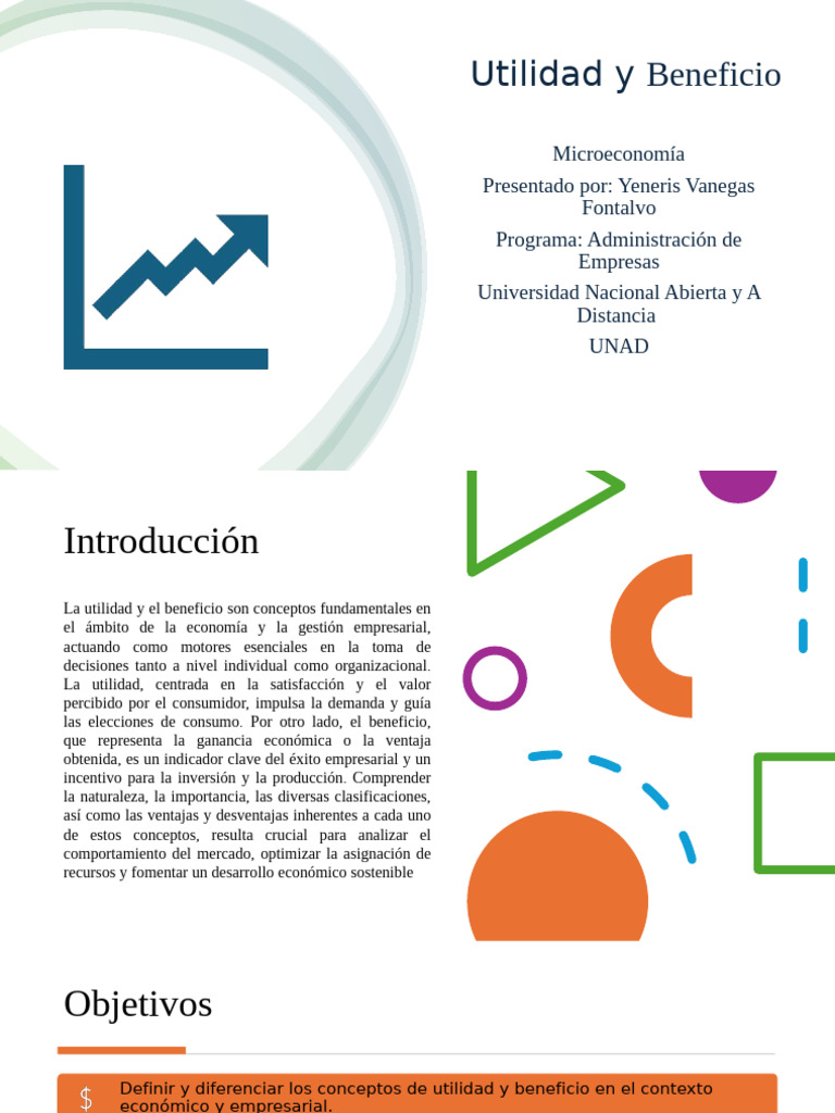 Utilidad y Beneficio en Microeconomía | PDF | Utilidad | Business