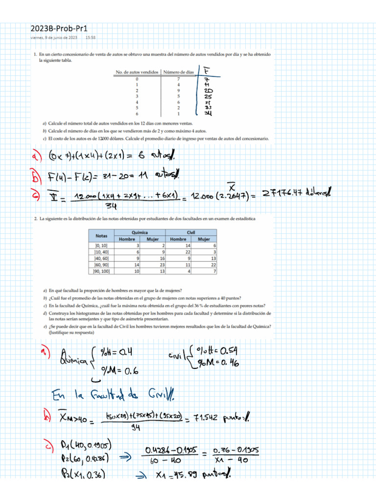 Pr1 Proba | PDF