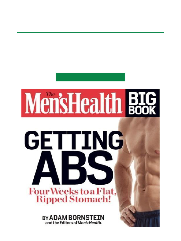 Full Version The Men's Health Big Book Getting Abs Get A Flat, Ripped ...
